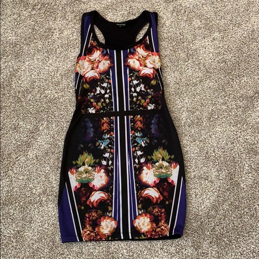 Bodycon Printed Tank Dress